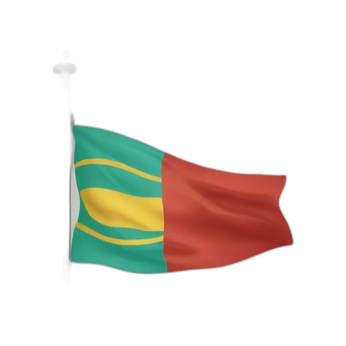 Sizilianische flagge sticker