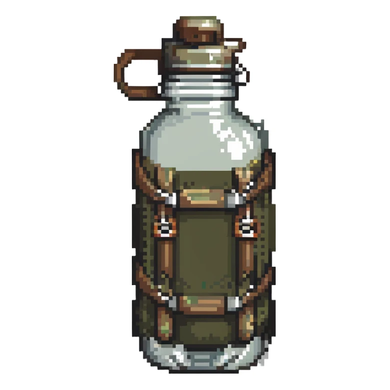 hiking canteen water bottle sticker