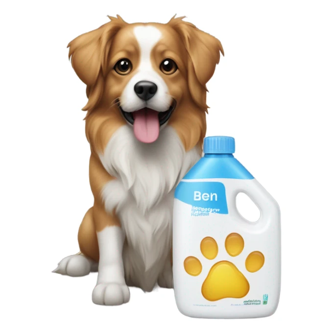 Je veux un produit démêlant pour chien  sticker