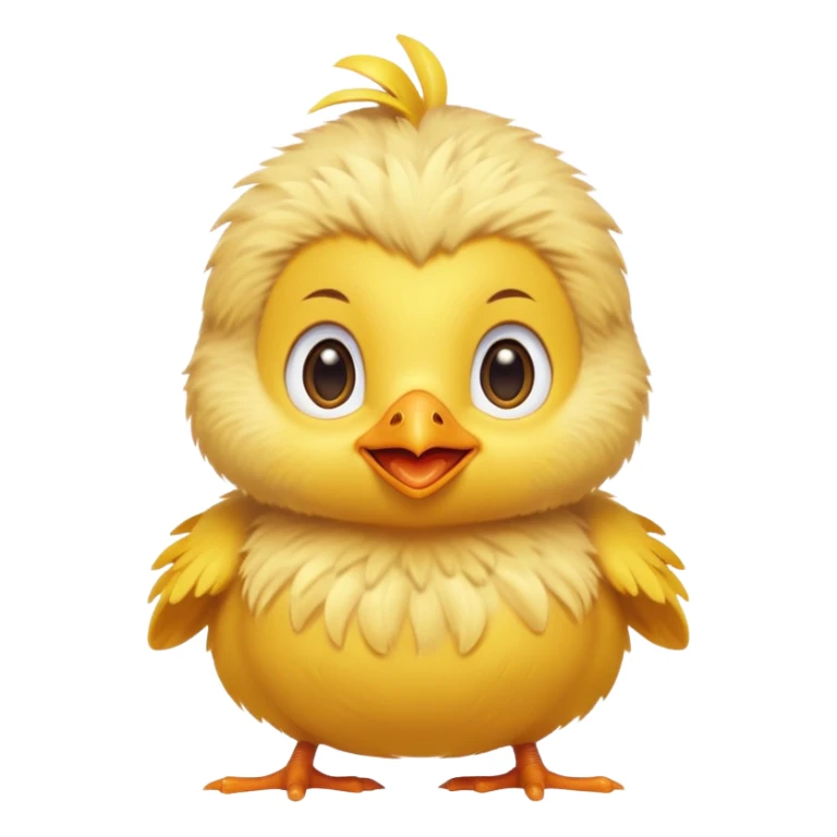 جوجه شیطون

Playful mischievous baby chick Lex, cheeky smile, bright eyes, round fluffy body, emoji style sticker