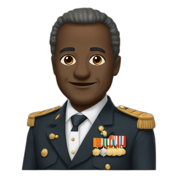 Marius president de la côte d'Ivoire sticker