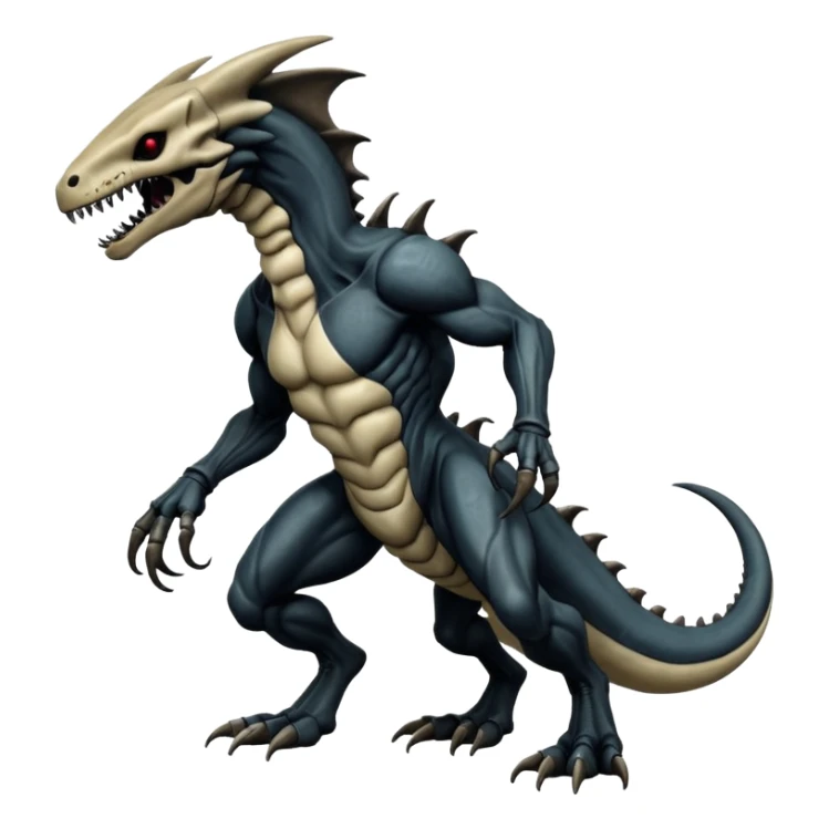  Venom-Marowak-Salandit-Xenomorph-hybrid-fantasy-creature (full body) sticker