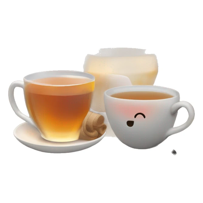 cold plunge, sauna and cup of tea wellness ritual sticker