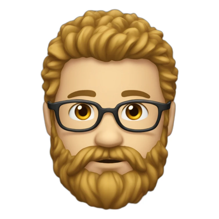 max-coder,-beard,-hockey sticker