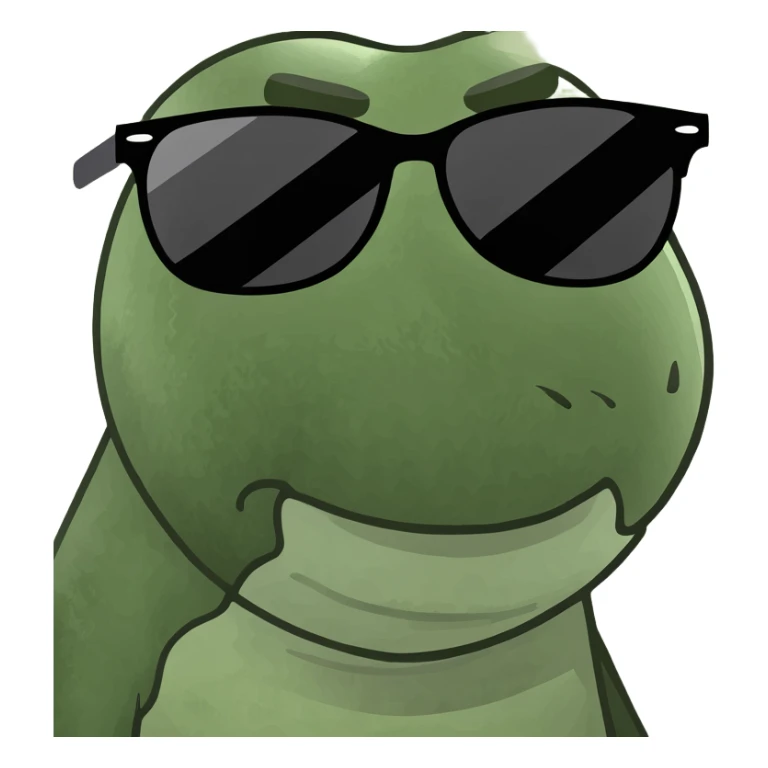 Tan blonde girl with sunglasses sticker