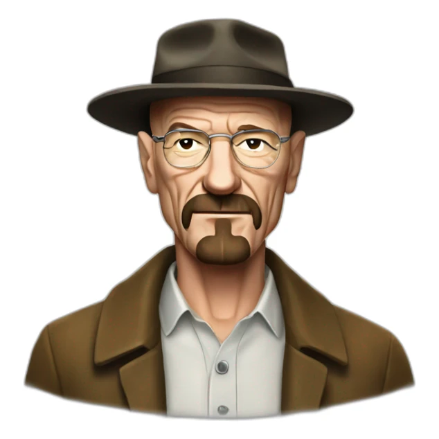 Jewish Walter white sticker