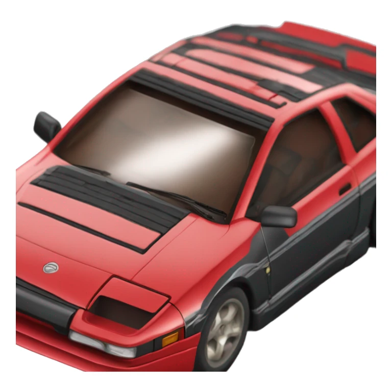 1989 Nissan 300zx red sticker