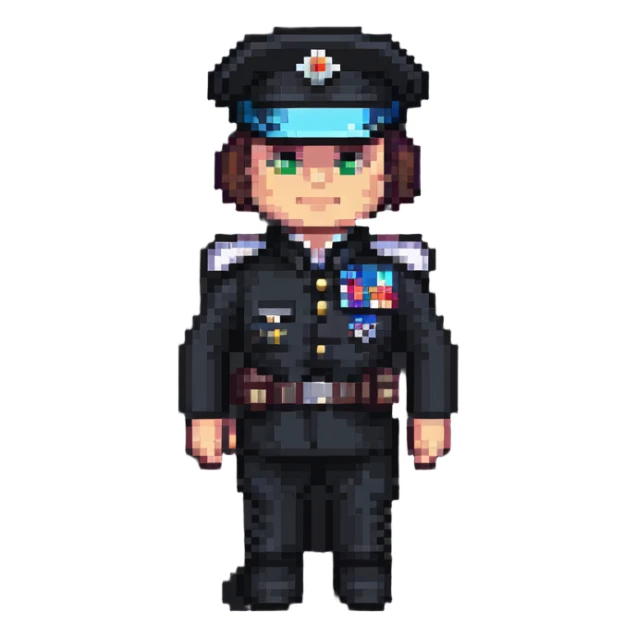 Star Wars Imperial officer in uniform sticker