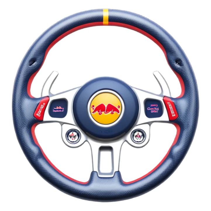 Redbull F1 stearing wheel  sticker