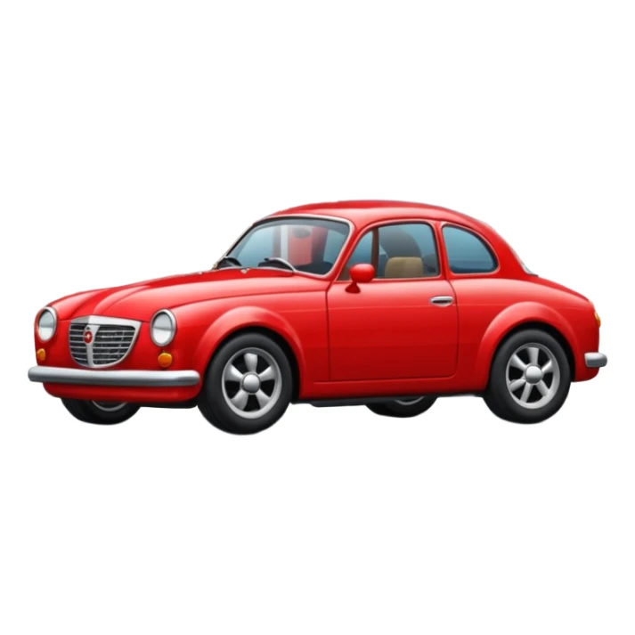 car parked on the street sticker