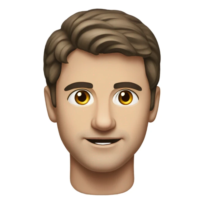 Paul Mescal actor realistic portrait small eyes lifelike sticker