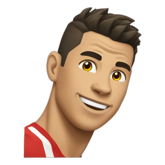 Cristiano Ronaldo le goat sticker