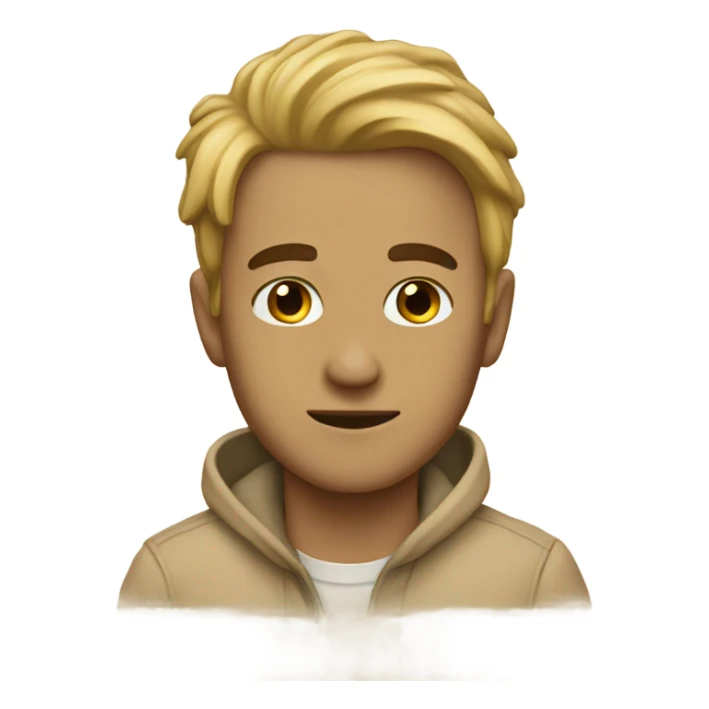 Beige things sticker