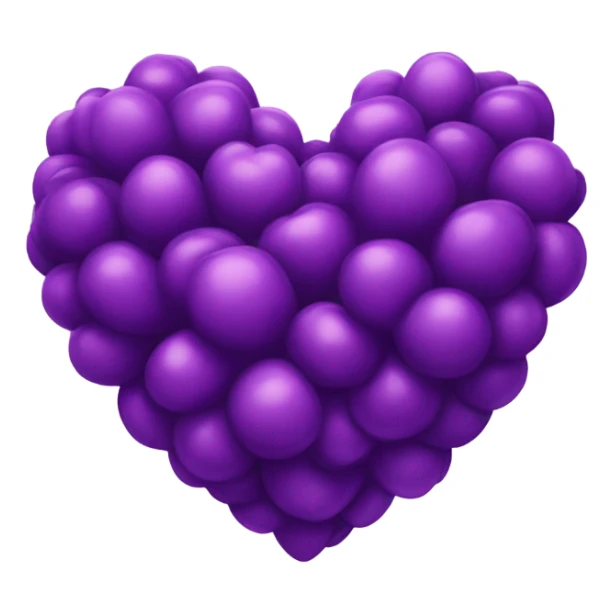Purple word "Wildberries" in heart sticker
