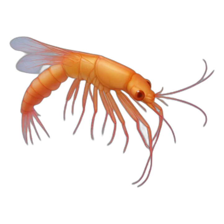 Neocaridina heteropoda Shrimp sticker