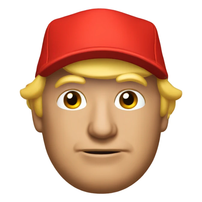 donald trump red hat sticker