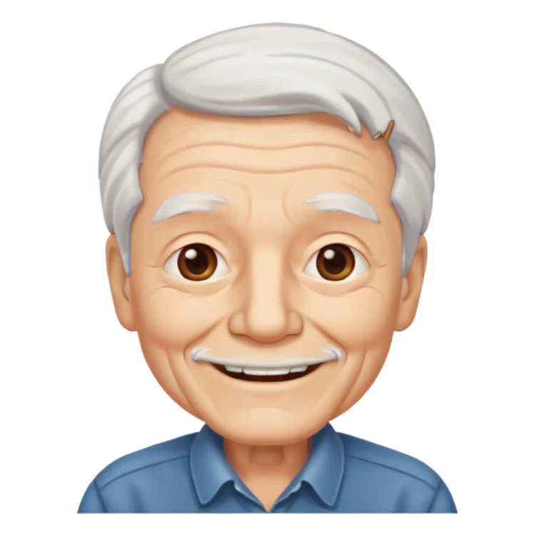 Crea un viejito sticker