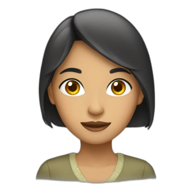 Indonesian female sticker