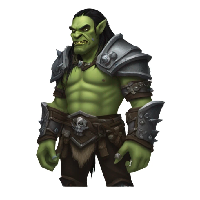 Orc the Death Knight World of warcraft sticker