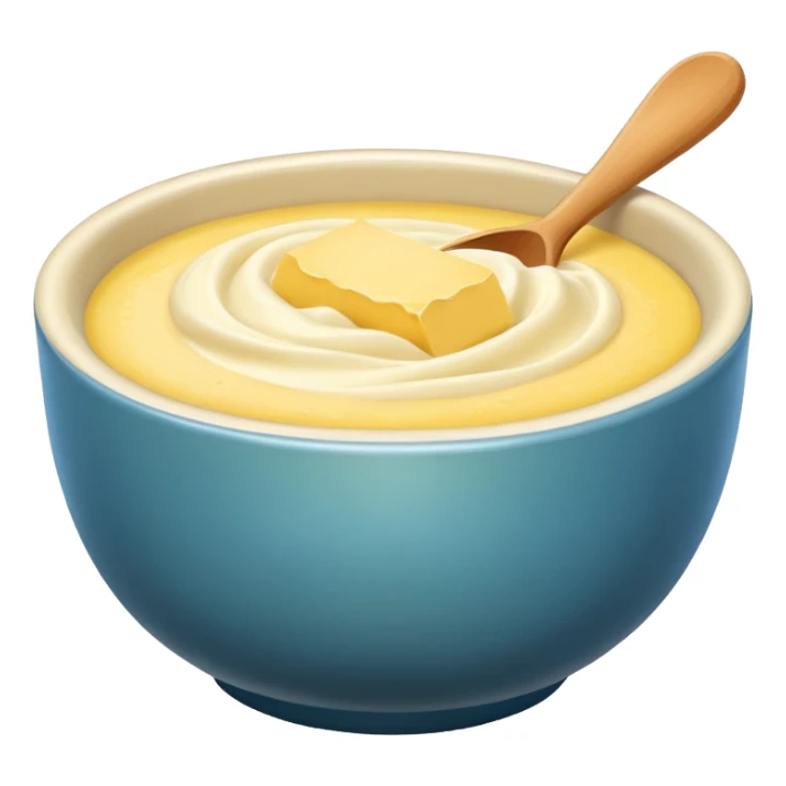 bowl of semolina sticker
