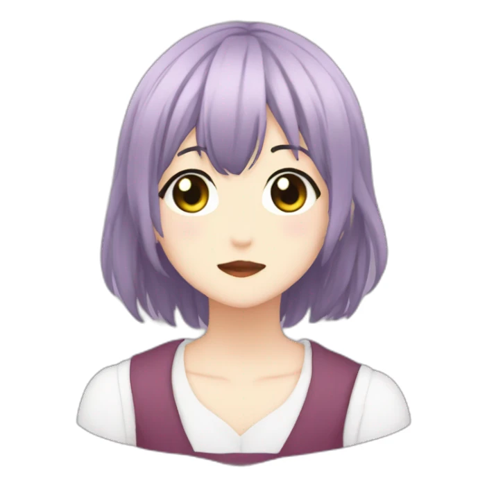 yuri ayato from yarichin bitch club sticker