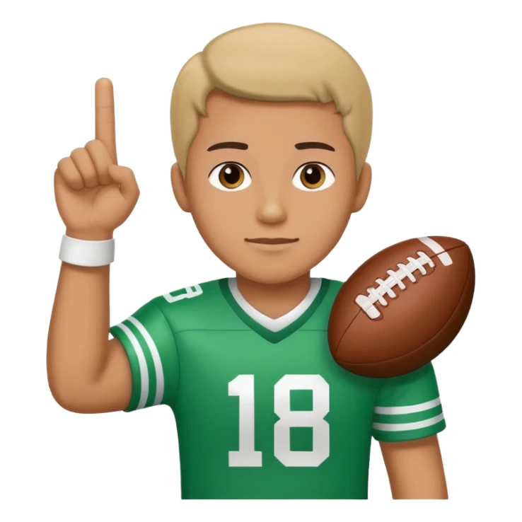 watching football game sticker