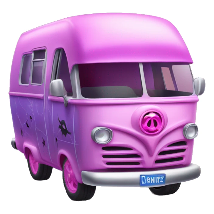 Haunted Barbie dreamCamper  Oldsmobile Jetfire  sticker