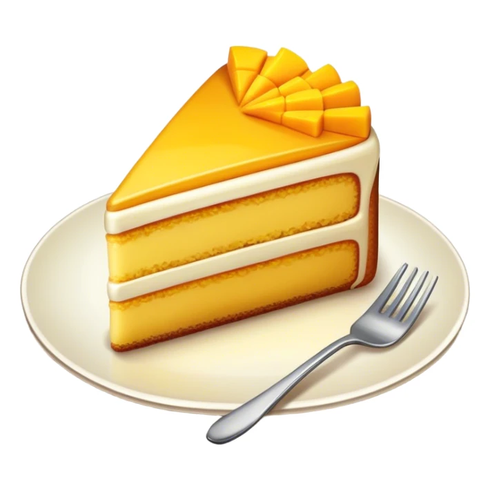 mango cake sticker
