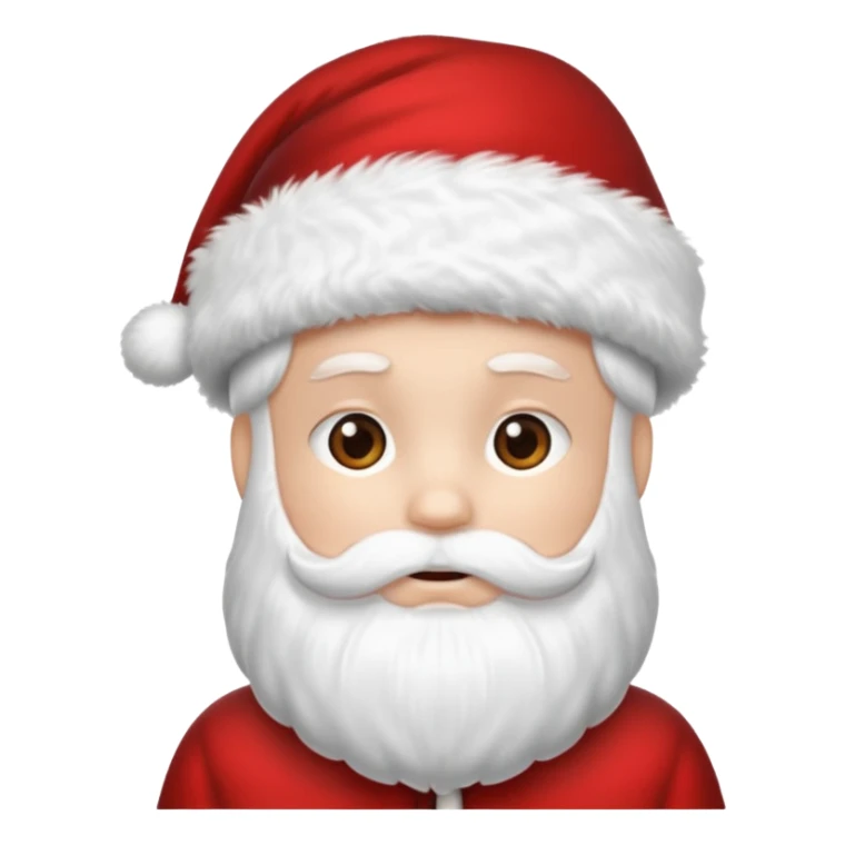 New Year's  Santa's Clous hat (without a person) sticker