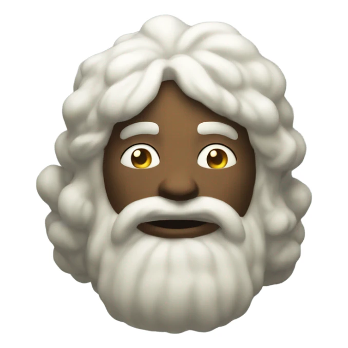 The bubble god sticker