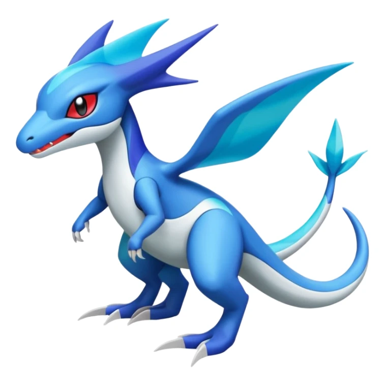 Meloetta-Salamence-Salandit-Latios-Fakémon-creature-hybrid sticker