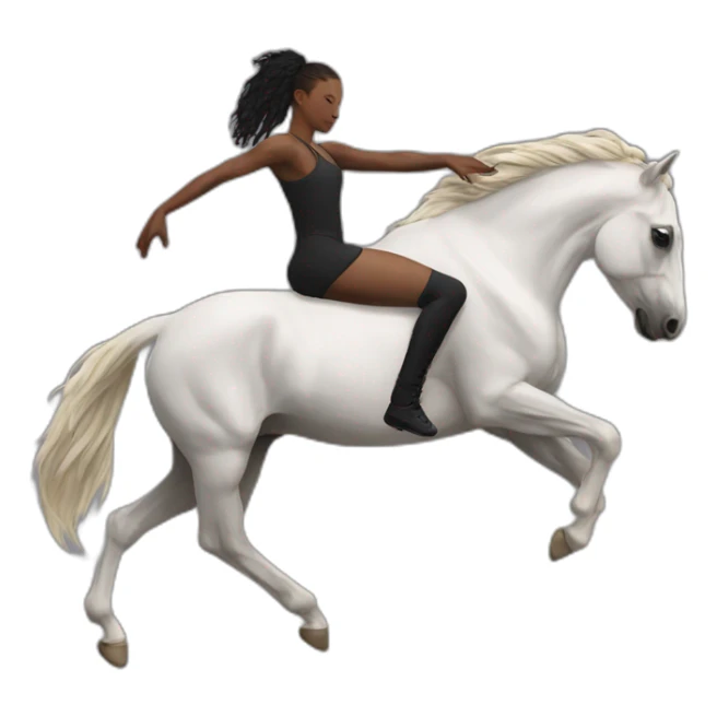 horse paradox contemporary dance team sticker