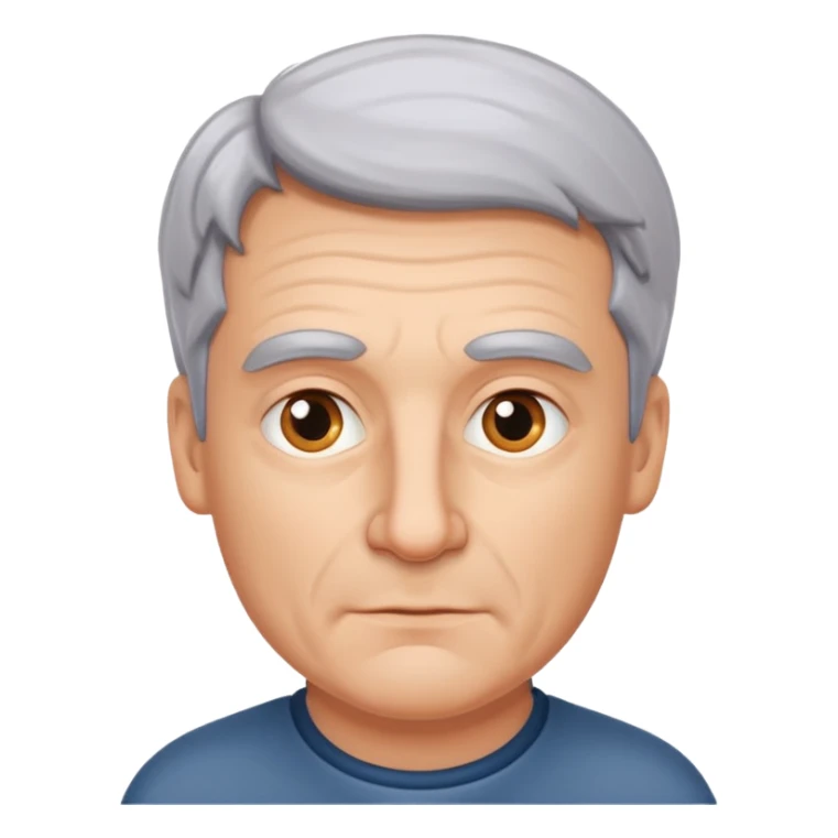 Draw me german guy at the middle age looking intelligent  sticker