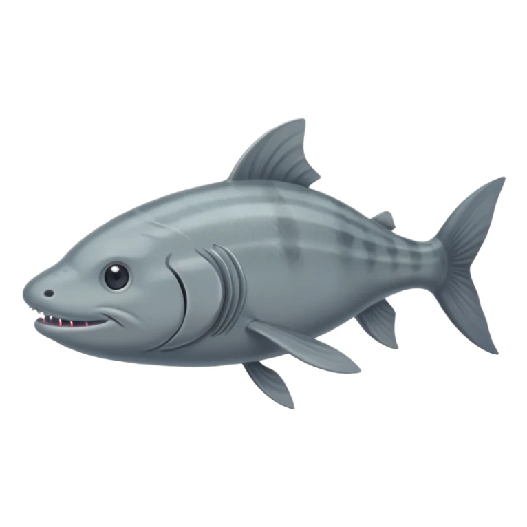 Swimming catfish with flatter head and longer whiskers sticker