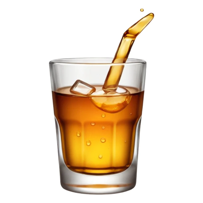 SHOT DE BEBIDA ALCÓLICA sticker