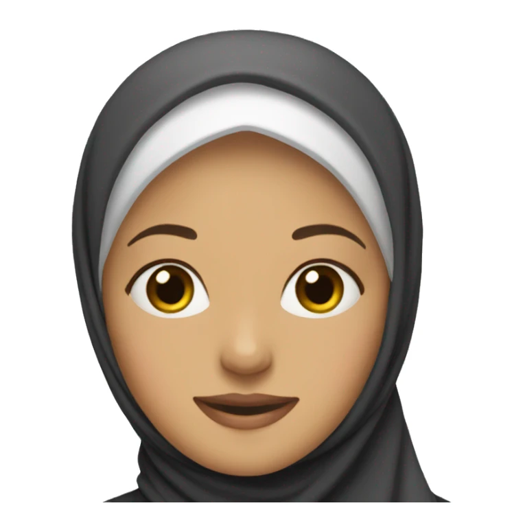 women wih hijab sticker