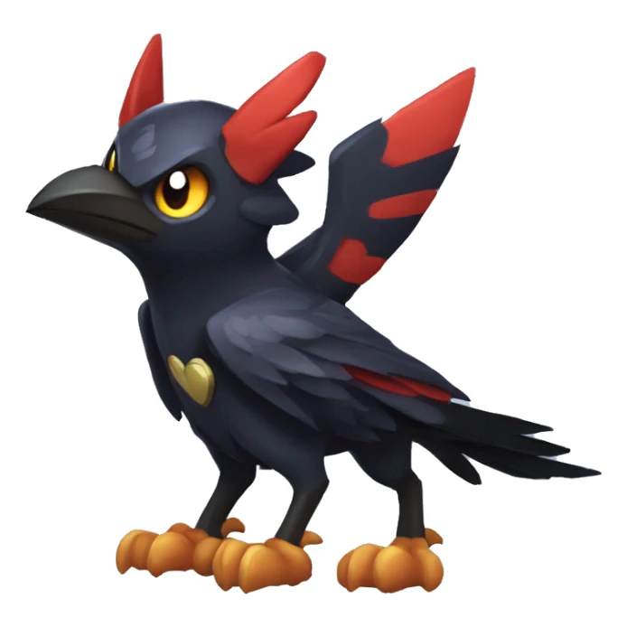 Corviknight Litten Poochyena sticker