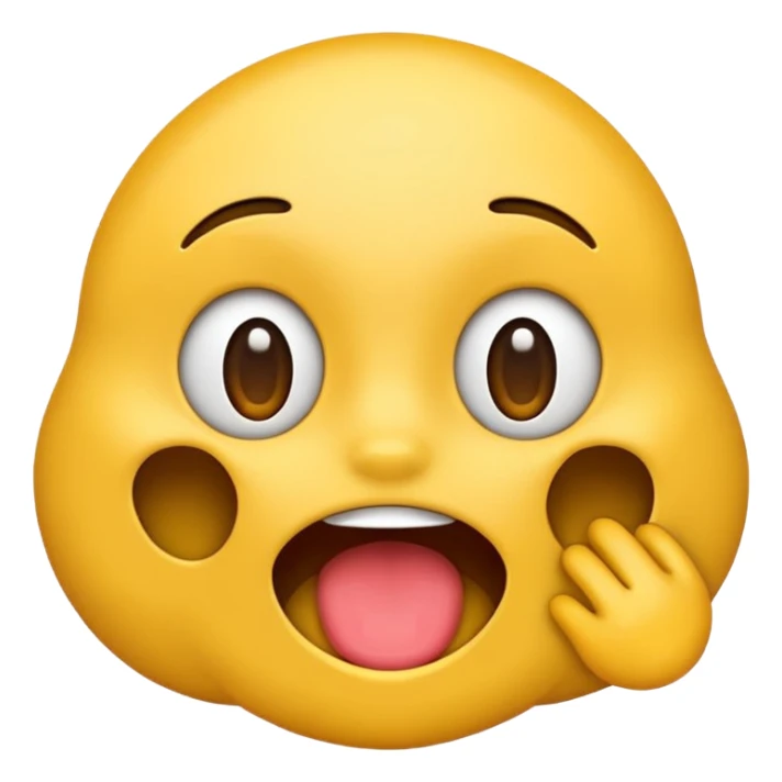 Emojis énervé qui tire la langue  sticker