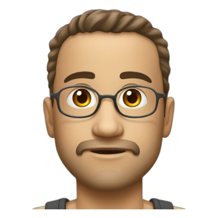 un gars qui dit va te faire fourte sticker