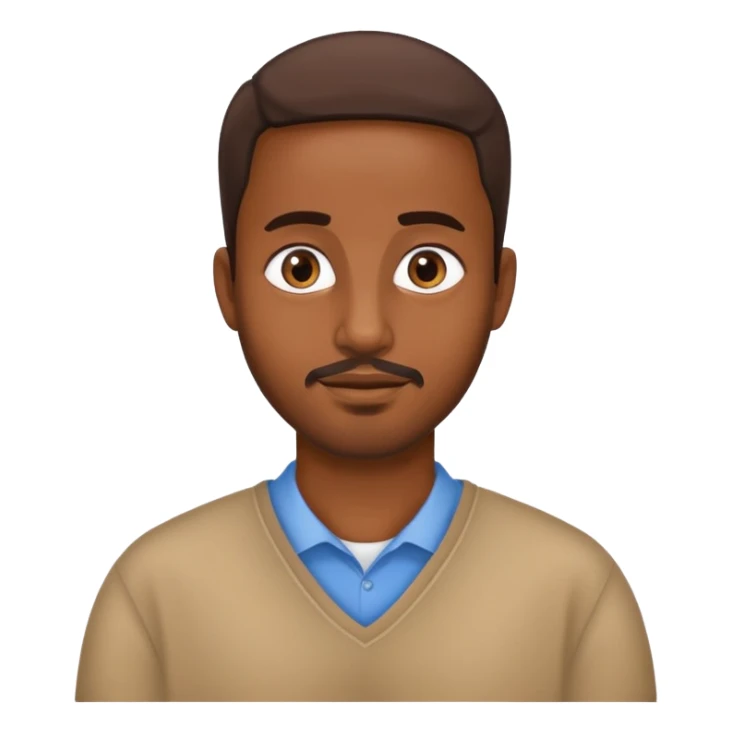 A Adult Somalian man sticker