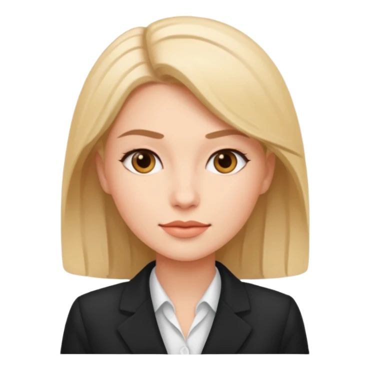 Business woman surround sticker