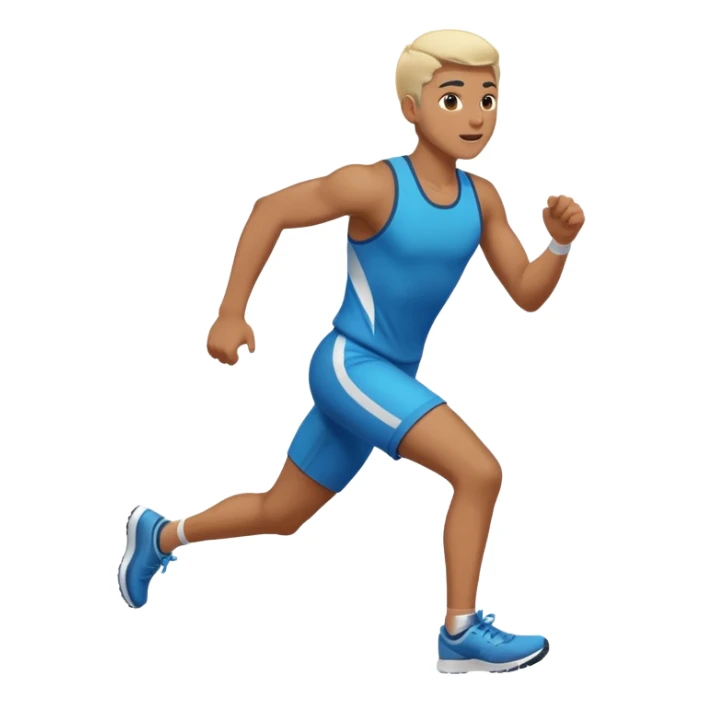 Track and field emoji sticker