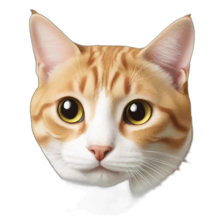 a photo of a cat sticker