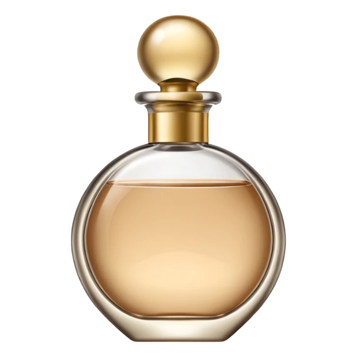 beige perfume sticker