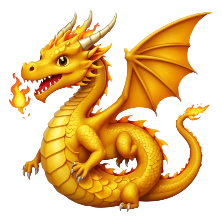 Slick dragon mixed cananoli dragon =yellow color:col <biner fire birsting mouth /ring tips Z sticker