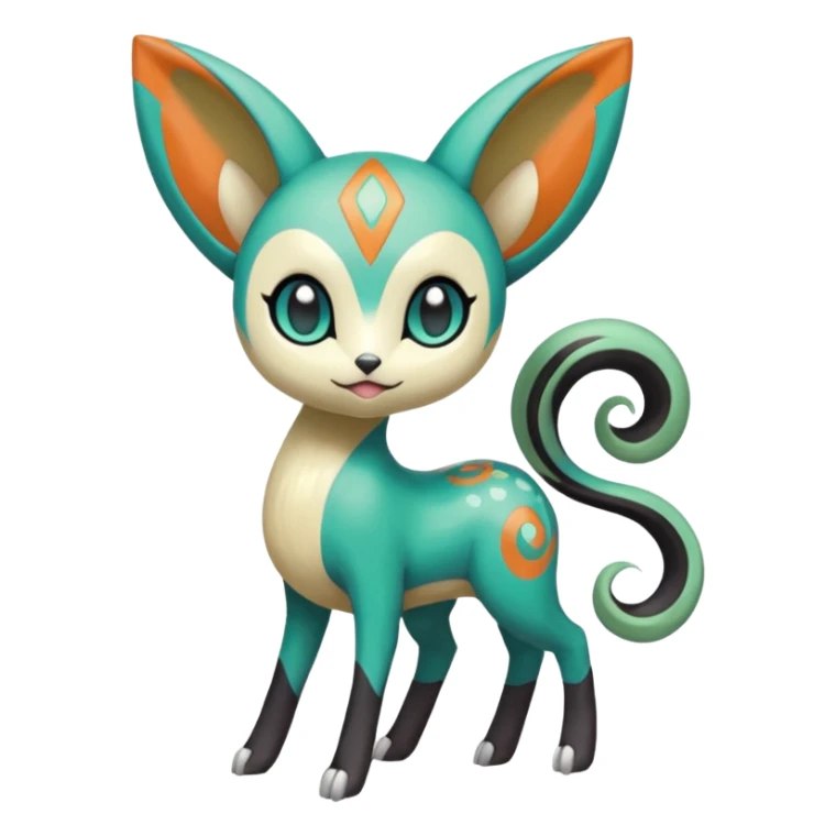 Meloetta-Trico-Pokémon-Fakémon-creature sticker