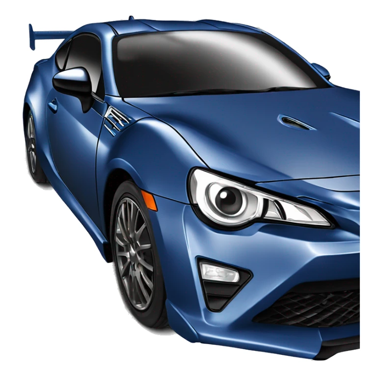 Fr-s Haunted Darth Vader’s dark pearl-blue race car, glowing light saber bumpers rear wing  sticker