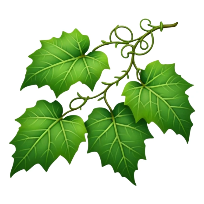 I small vine of ivy leaves  sticker