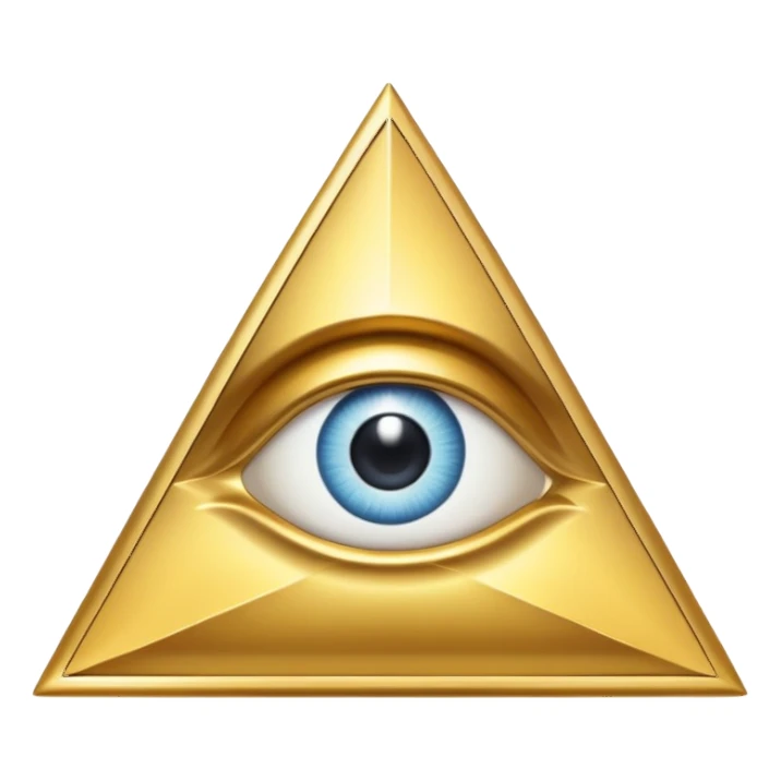 Emoji of illuminati  sticker