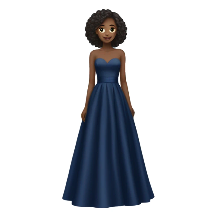 navy blue dresses for wedding sticker